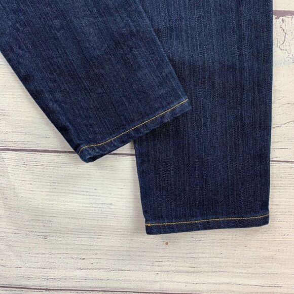 LOFT Jeans 2 Curvy Skinny Dark Wash Inseam 30" - Picture 6 of 9
